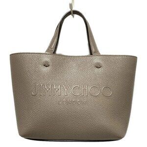 JIMMY CHOO - Beige Leather Tote Bag 464-082925